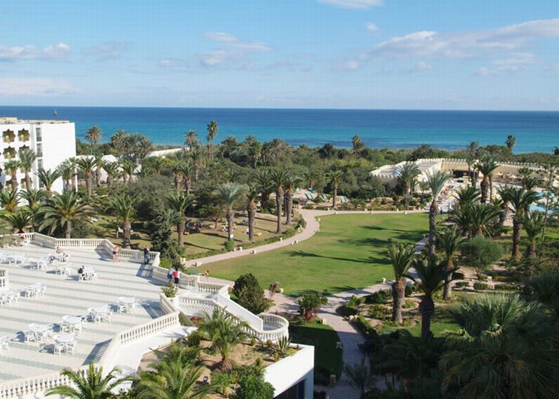 Jaz Tour Khalef Hotel Sousse Exterior foto View of the campus