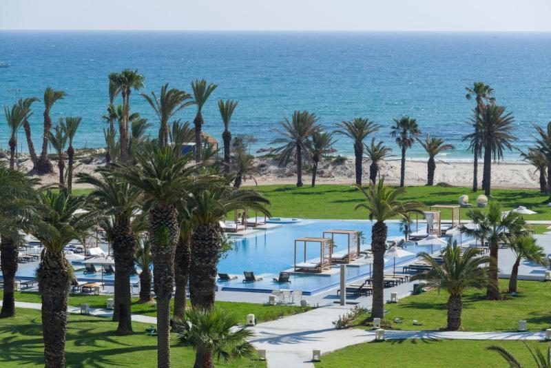 Jaz Tour Khalef Hotel Sousse Exterior foto View of the beach